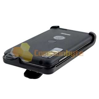 Black Swivel Holster+Privacy Film+Car+AC Charger+USB For Motorola 