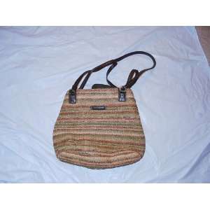 Brown Crochet Handbag, Purse 