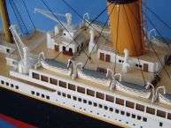 RMS TItanic 40 Limited Wooden Scale Model NOT A KIT  