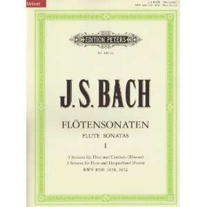  Flute Sonatas   Volume 1 (9790014105440) Johann Sebastian Books