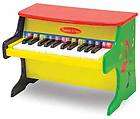 LEARN TO PLAY PIANO # 1314 ~Beautiful, Wooden Toy Piano ~ Melissa 
