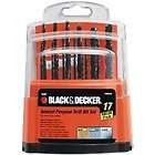 Black & Decker 15097 Workbench Drill Bit Set, 17 Piece
