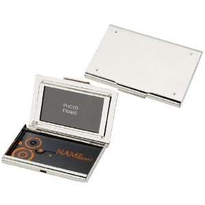 New   Contact Business Card Case with Built In Photo Frame   V604B 