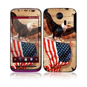 Sharp Aquos IS12SH Decal Skin Sticker   Nations Pride