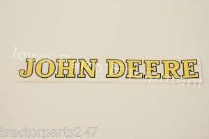 John Deere 1x6.5 Decal for Tractors,Running Gear,etc.  