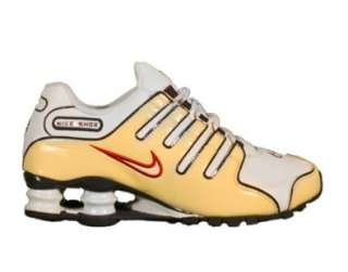  Nike Shox NZ SL White/Gold Womens Running Shoes 366571 113 Shoes
