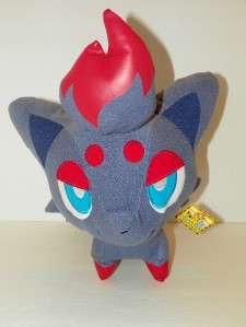 NWT 13 POKEMON ZORUA Plush DOLL TOY FIGURE BANPRESTO  