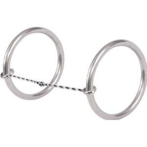 Trammell Futurity Ring Twisted Wire Snaffle Bit   5  