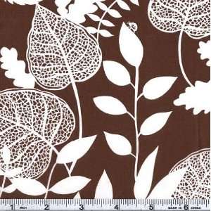  45 Wide Cotton Lawn Sophia Espresso Fabric By The Yard 