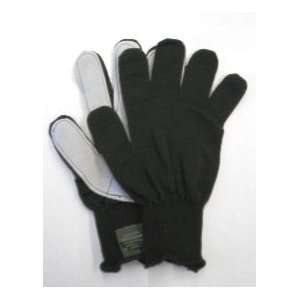  Acrylic High Dexterity Breathable Gloves w/ Split Leather 