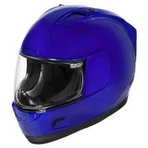  Icon Alliance SSR Motorcycle Helmet   Blue X Small 