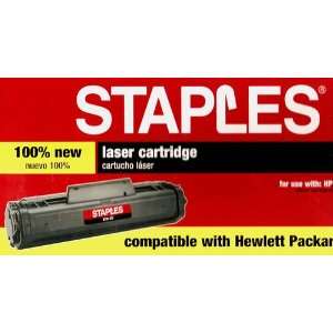 Staples Laser Cartridge Compatible with HP 06A (For Use With LaserJet 