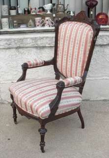 Victorian Gentlemans Chair   East Lake Style  