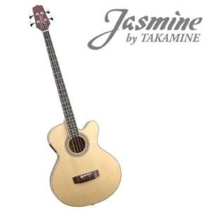 NEW Jasmine by Takamine ES50C Cutaway Acoustic Electric Bass Guitar 