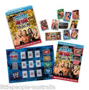 WWE SLAM ATTAX MAYHEM STARTER TRADING CARDS PACK GAME  