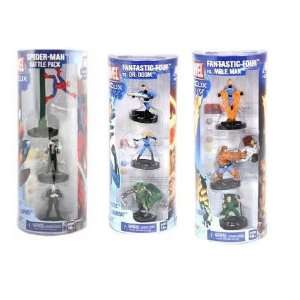  Marvel HeroClix Complete Set of 3 Battle Packs Toys 