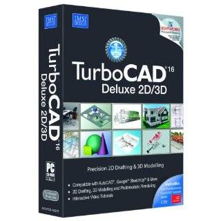 TurboCAD 16 Deluxe 2D/3D [UK Import] ( DVD ROM )   Windows 7 