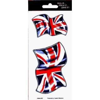 England British Flag / Union Jack   2 Pack of Waving Flag 