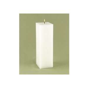 White Square Unity Candle 