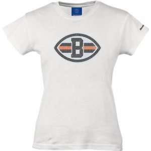   Browns Short Sleeve MVP Baby Doll Sequins T Shirt