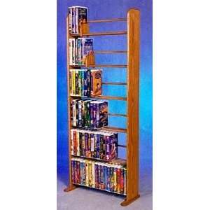  Wood Shed Solid Oak Disney VHS Rack TWS 605: Home 